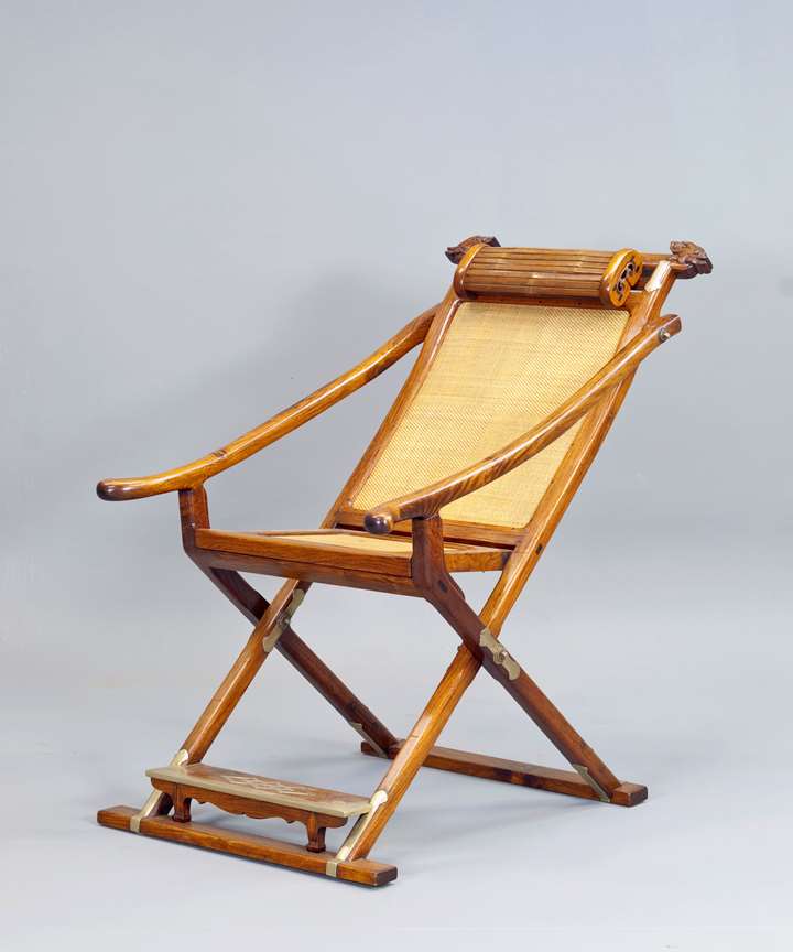 A Huanghuali Wood Folding & Detachable Chair